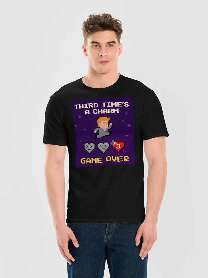 “Third Time” tee, worn